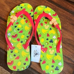 Official Disney World Mickey Mouse Flip Flops